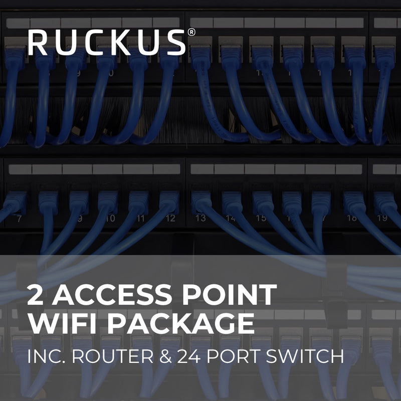 Ruckus 2 Access Point Wifi Package