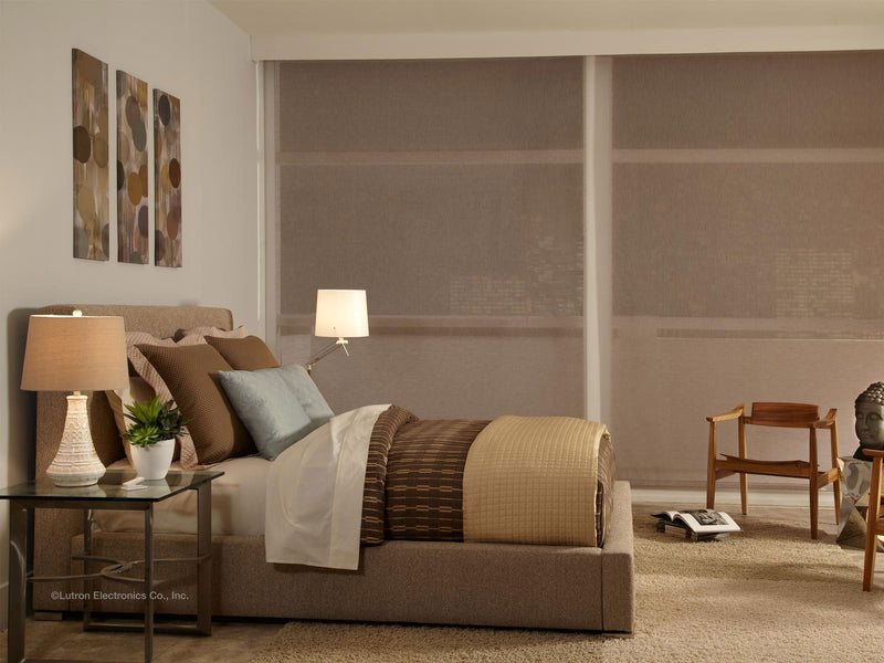 Lutron Automatic Triathlon Blinds - TW - 2 - Master Bedroom