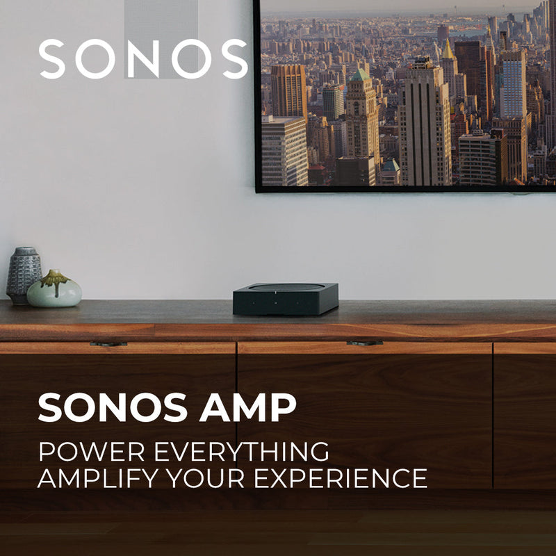 Sonos by Sonance Speaker Pair + Sonos Amp - Elmgrove - Bedroom 3