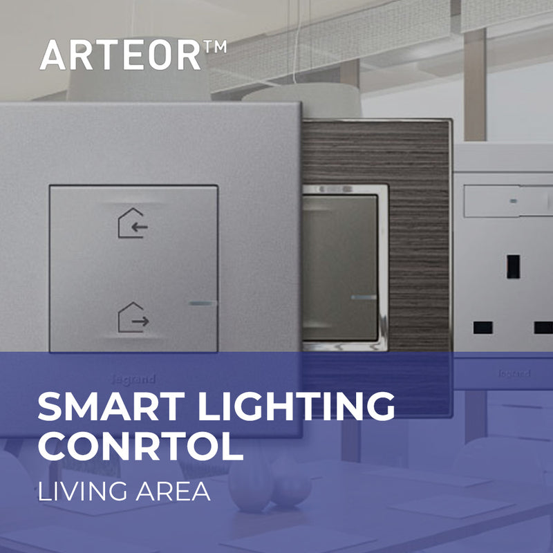 Arteor & Netatmo Smart Lighting Control Package - Living Area - GC - B