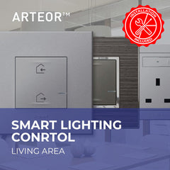 Arteor & Netatmo Smart Lighting Control Package - Living Area - GC - A