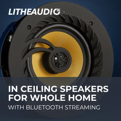 In-Ceiling Bluetooth Speakers for Whole Home