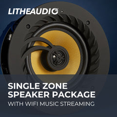 Single Zone In-Ceiling Wifi Speaker Package