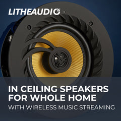 In-Ceiling Wireless Speakers for Whole Home