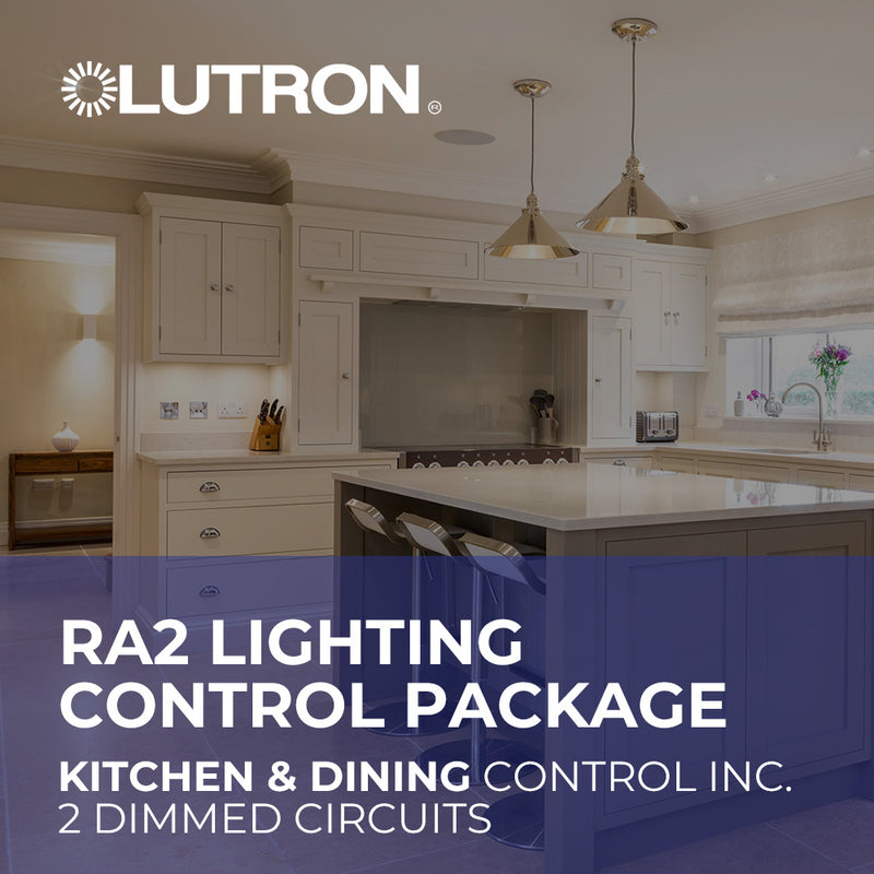 Lutron RA2 Kitchen and Dining Wireless Lighting Control Package