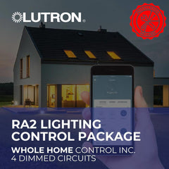 Lutron - Smart Lighting Control - Whole House - Elmgrove Silver
