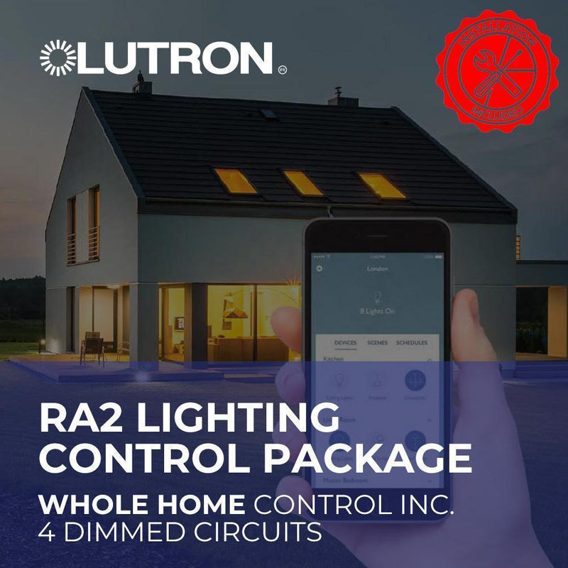 Lutron - Smart Lighting Control - Whole House - FPL-1Bed - Demo