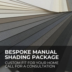 Bespoke Manual Shading Package - Fitted Estimate