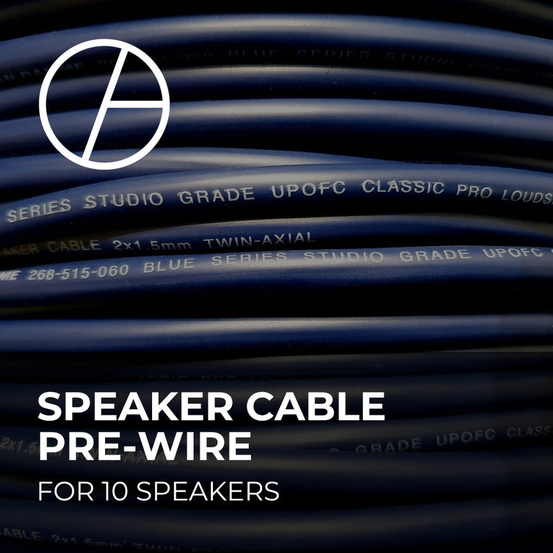 Speaker Cable Pre-Wire - 10 Speakers