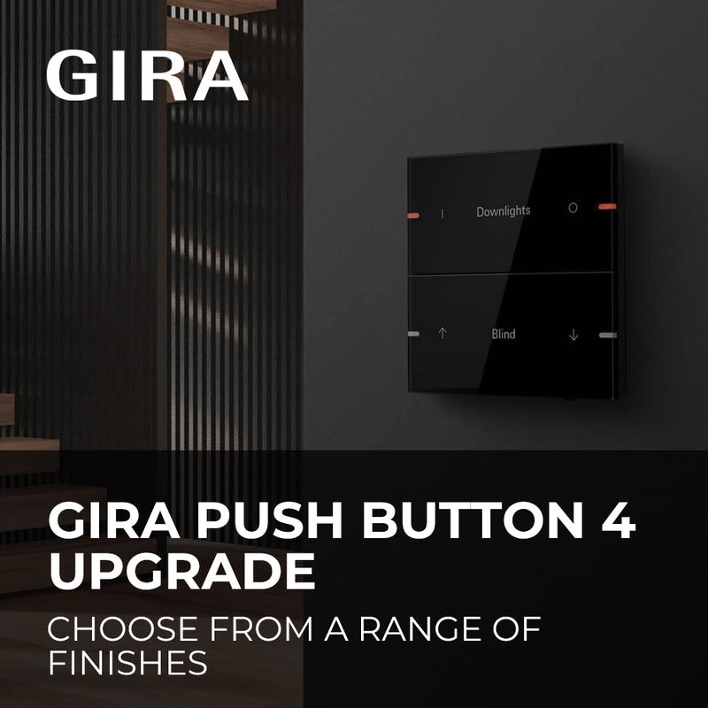 KNX Lighting Control Keypad Upgrade - Gira Pushbutton 4 - AL Whole Home - DEMO