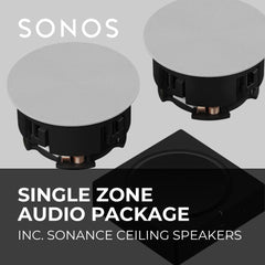 Sonos Single Zone In-Ceiling Audio Package