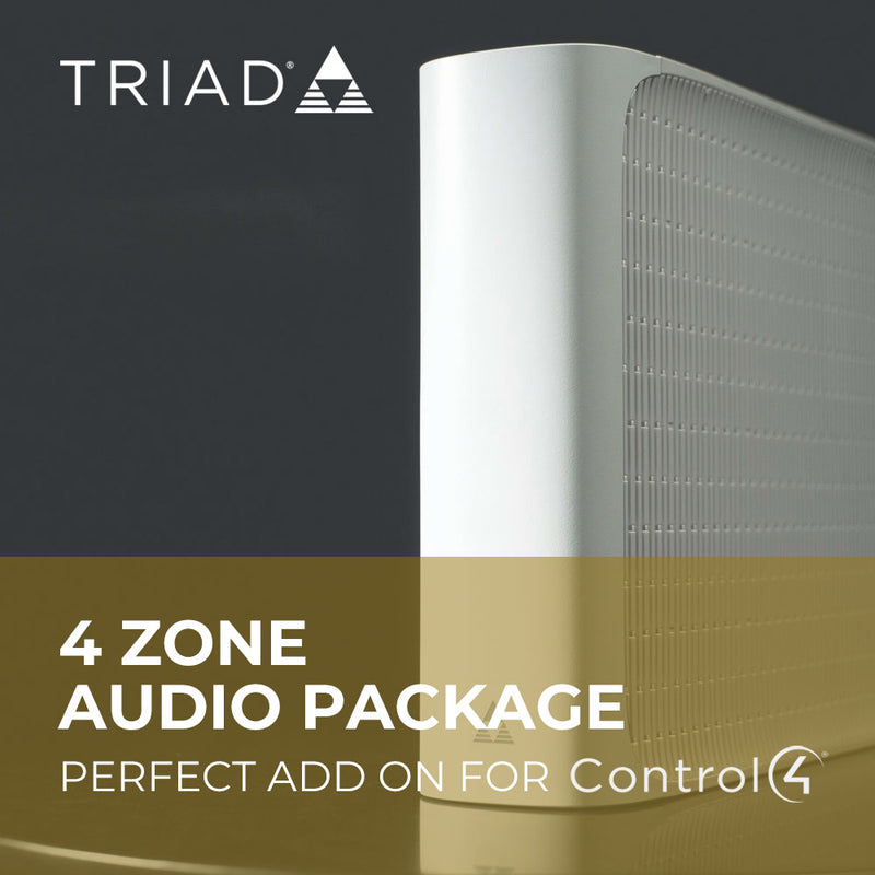 4 Zone Audio Package