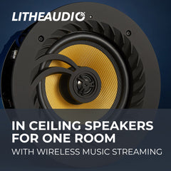 In-Ceiling Wireless Speakers for One Room